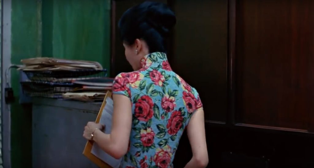 Obsessed with "In the Mood for Love"? The red and blue qipao (cheongsam) from the complete list of 21 qipaos from the film. Click the link for more -