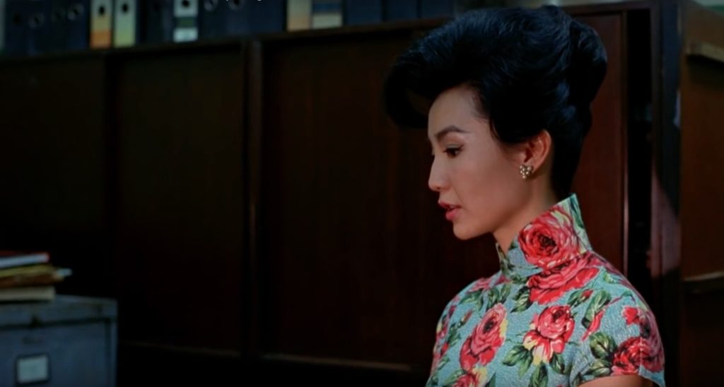 Obsessed with "In the Mood for Love"? The red and blue qipao (cheongsam) from the complete list of 21 qipaos from the film. Click the link for more -