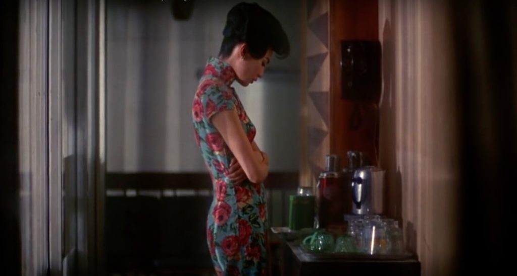 Obsessed with "In the Mood for Love"? The red and blue qipao (cheongsam) from the complete list of 21 qipaos from the film. Click the link for more -