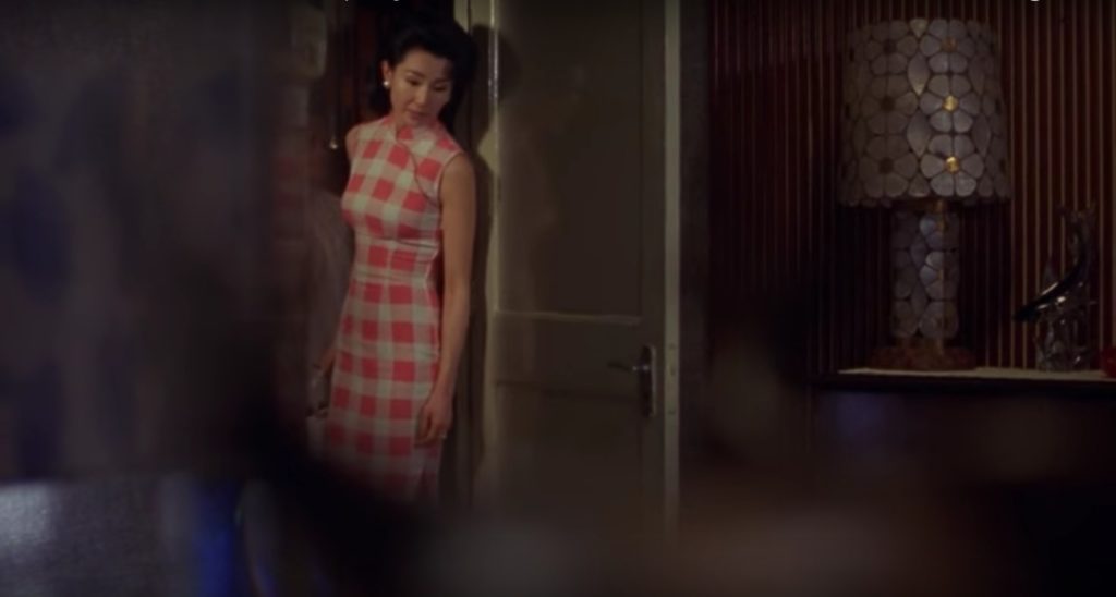 Obsessed with "In the Mood for Love"? The red and white checked qipao (cheongsam) from the complete list of 20 qipaos from the film. Click the link for more -