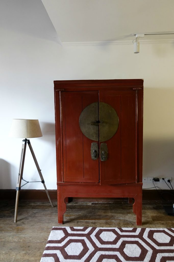 An antique Chinese cabinet in my old Shanghai style lane house apartment