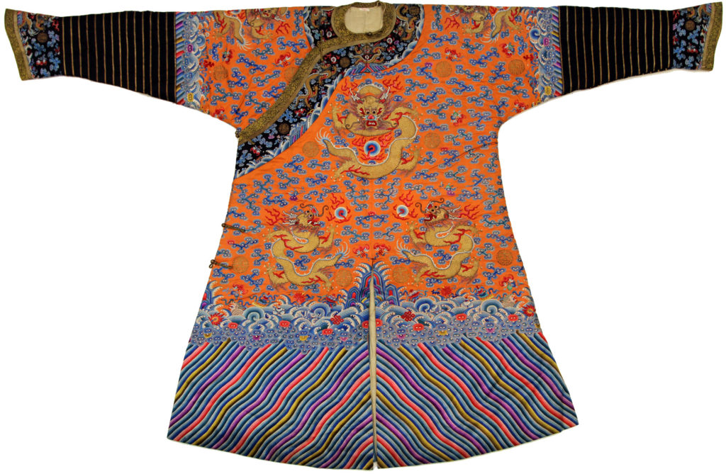 Manchurian banner robe early qipao